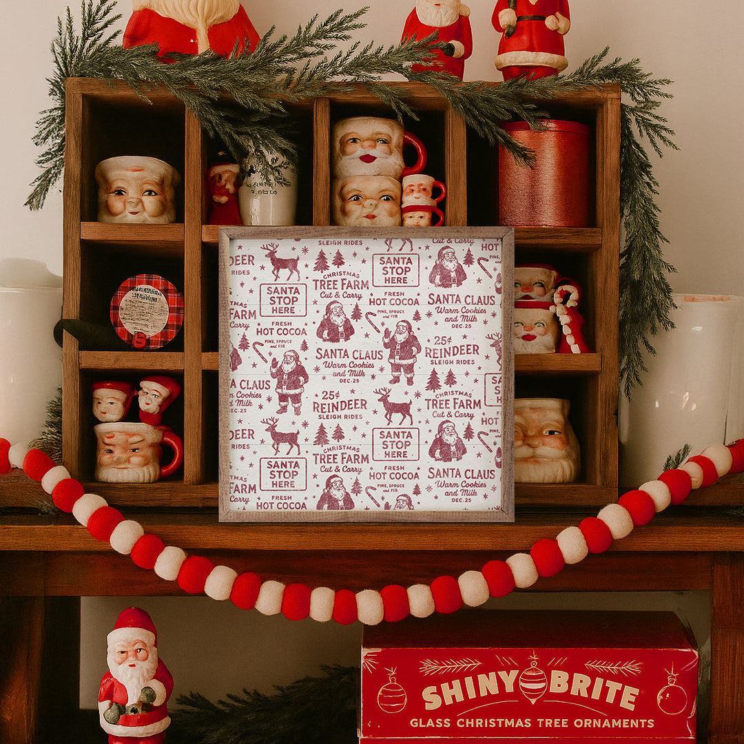 Christmas Pattern White