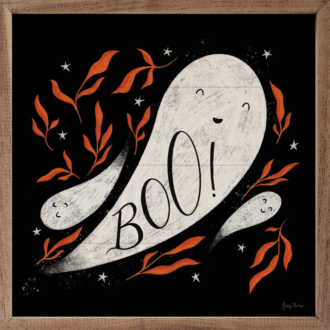 Cute Halloween III Boo By Becky Thorns