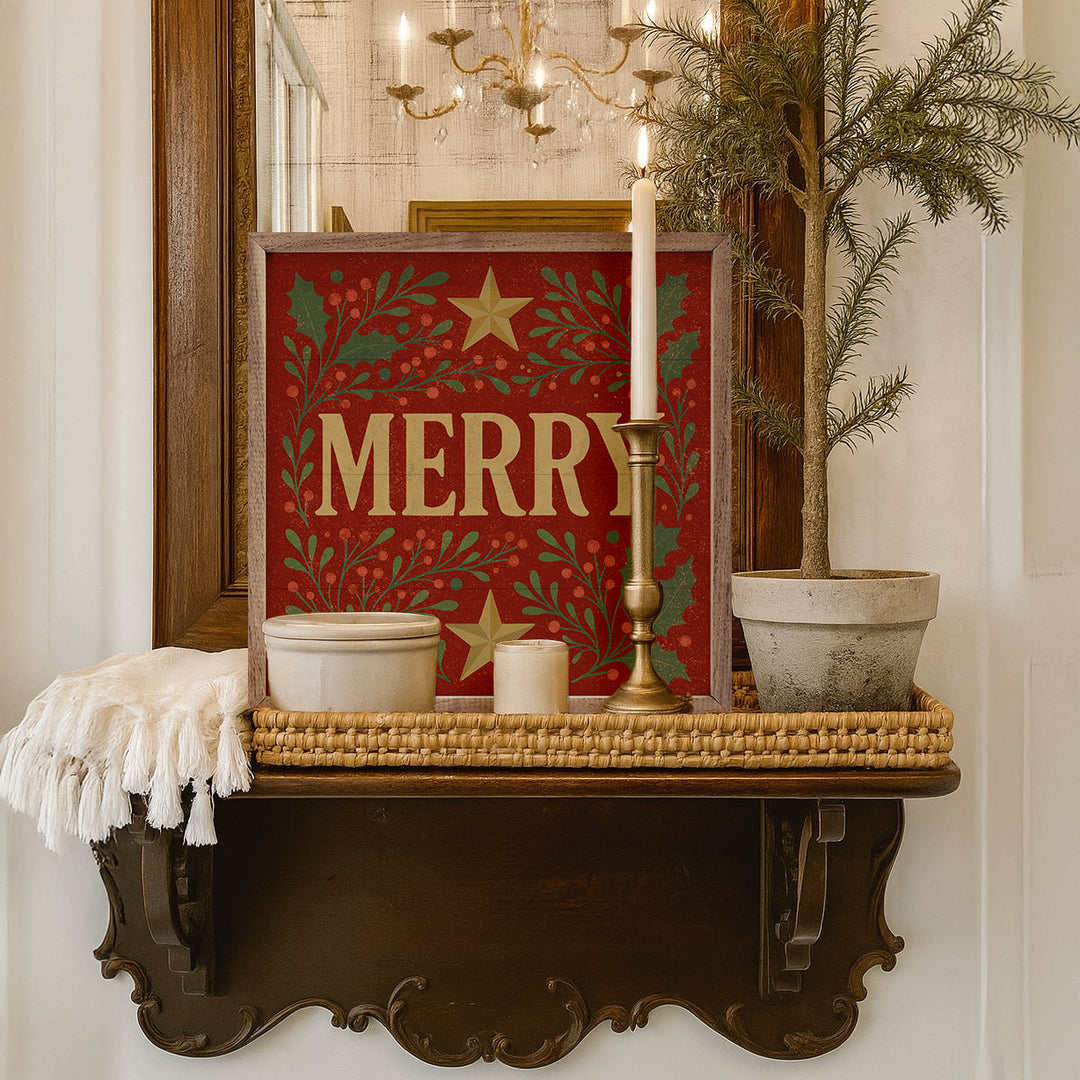 Decorative Merry