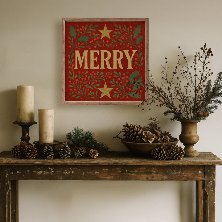 Decorative Merry