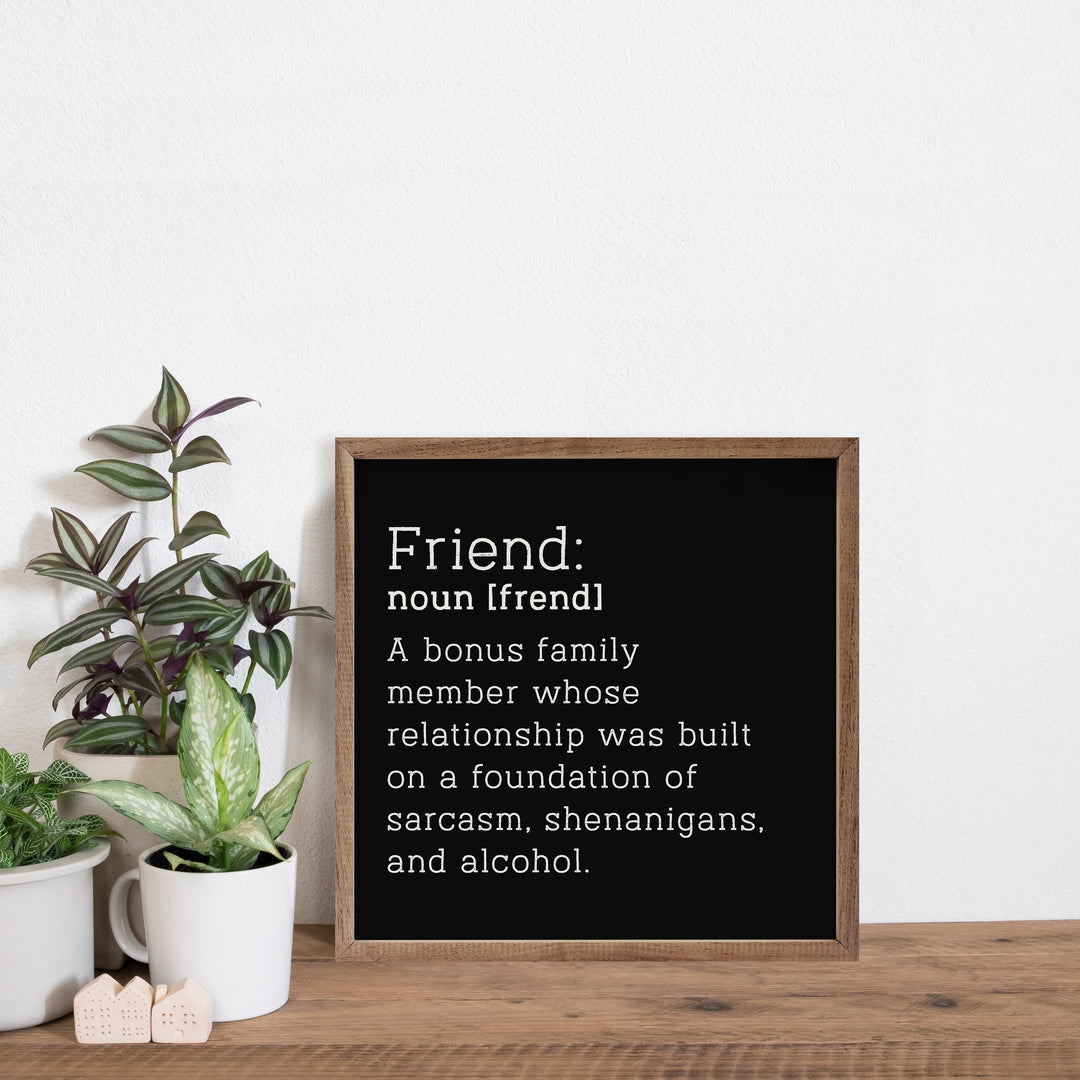 Friend Definition Black