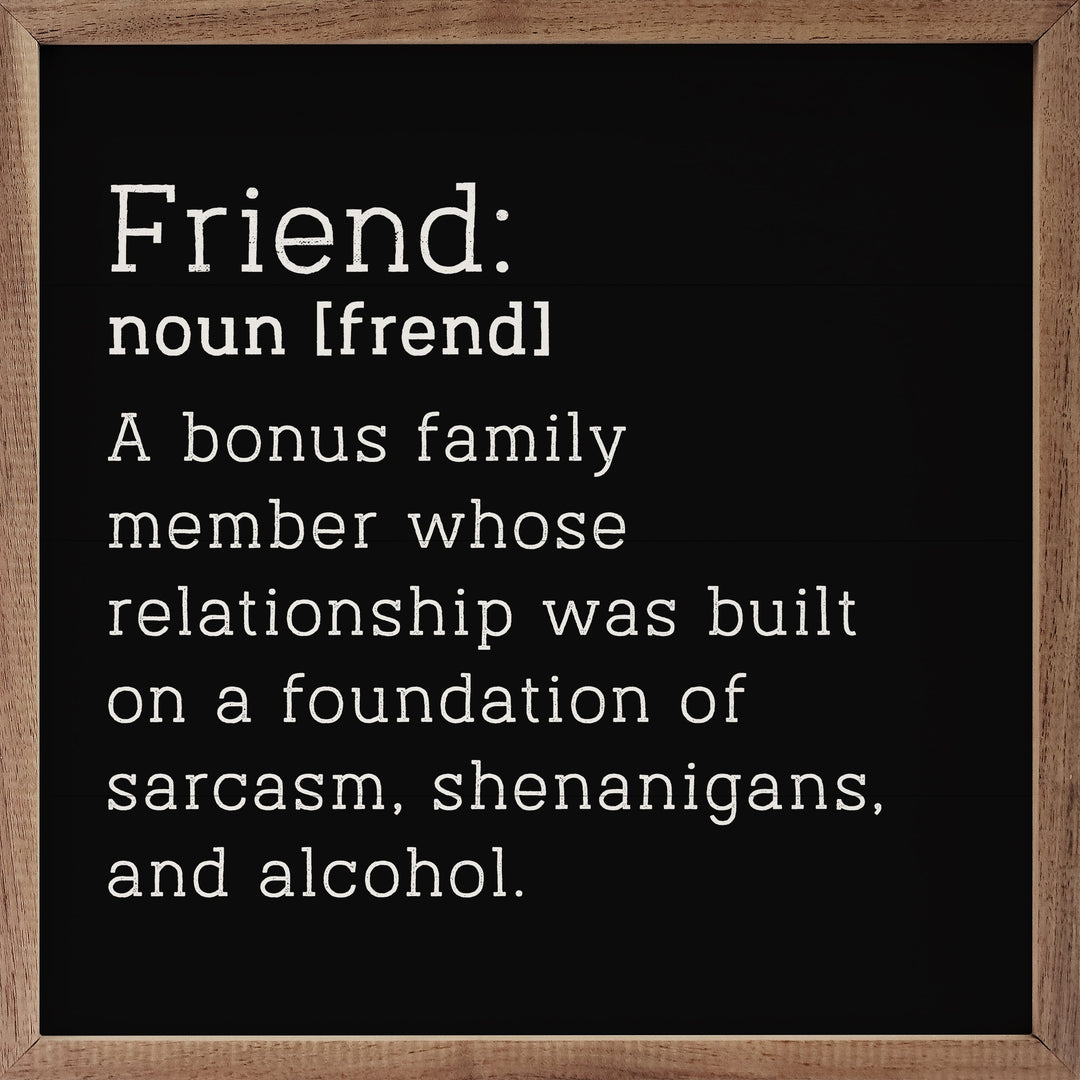 Friend Definition Black