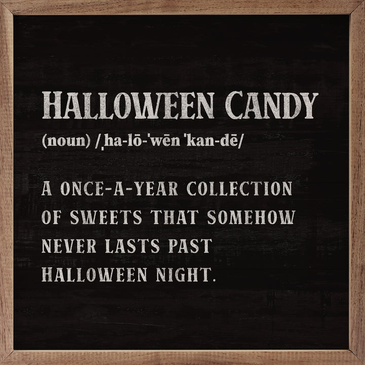 Halloween Candy Definition