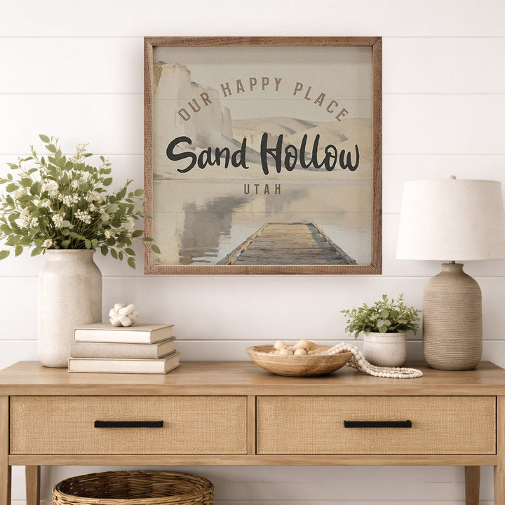 Our Happy Place Mountains Personalized