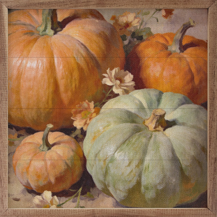 Pastel Pumpkin Arrangement