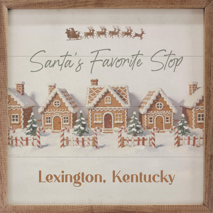 Santa's Favorite Stop Personalized