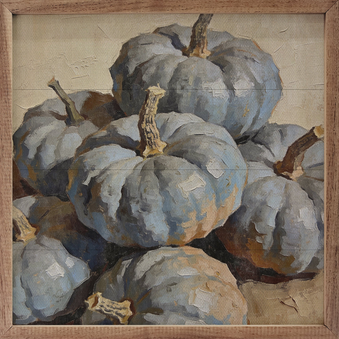 Small Blue Pumpkins