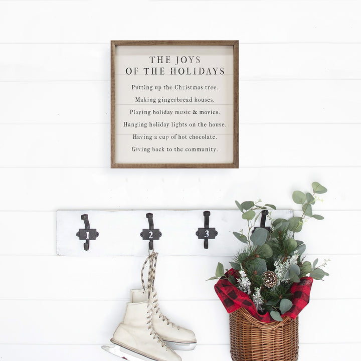 The Joys Of The Holidays White
