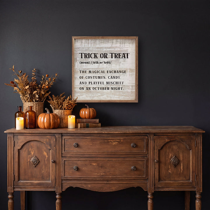 Trick Or Treat Definition