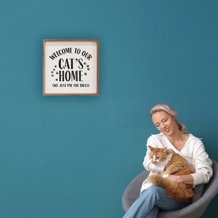 Welcome To Our Cat&