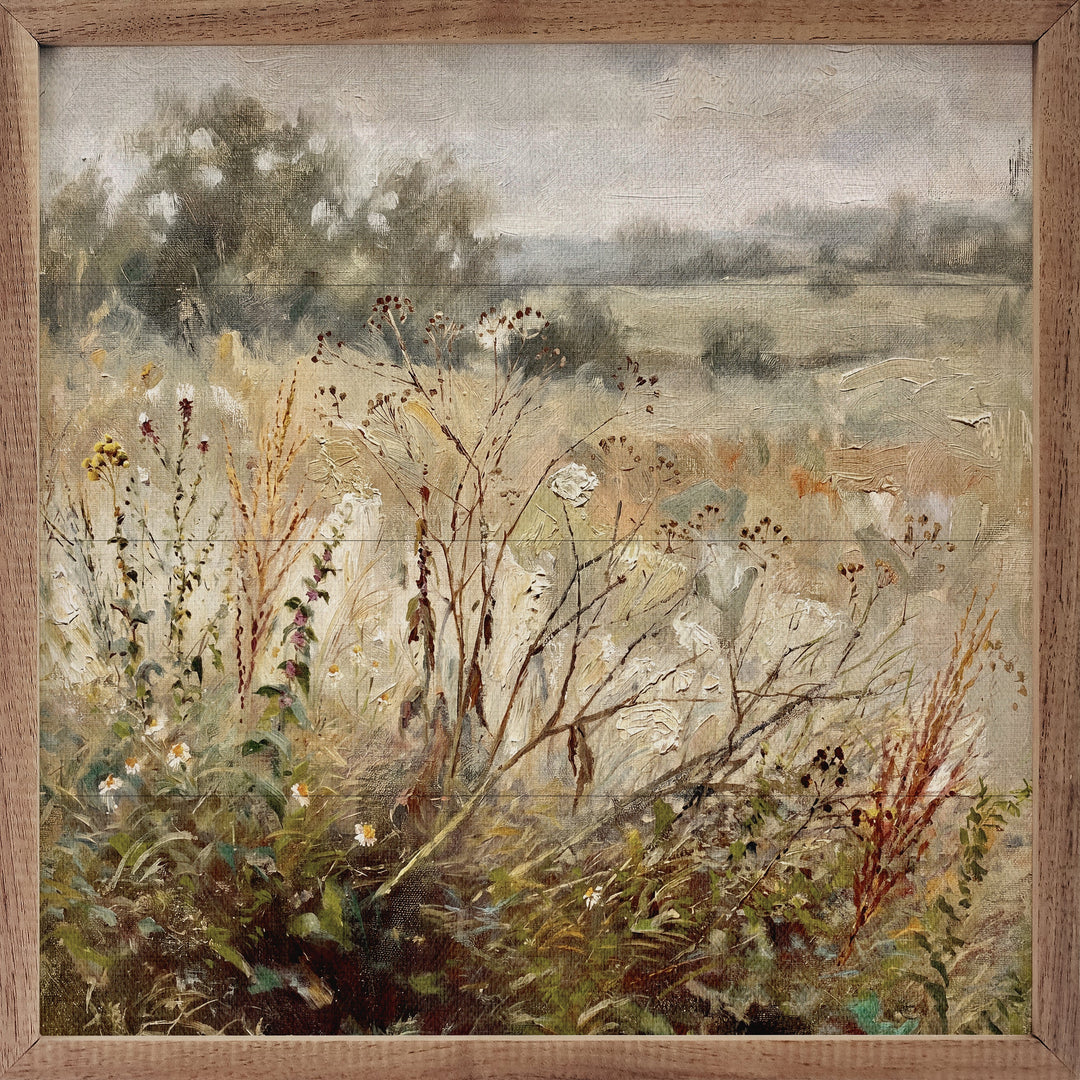 Windblown Prairie Stems