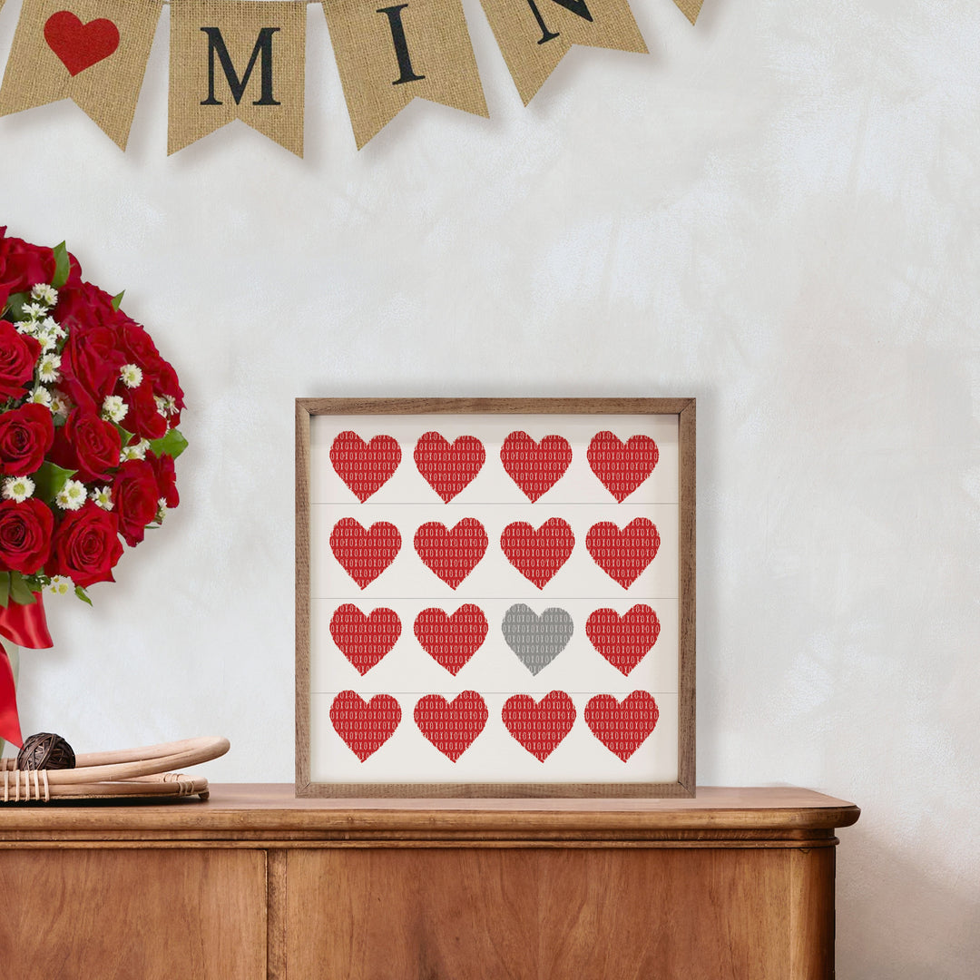 XOXO Hearts White