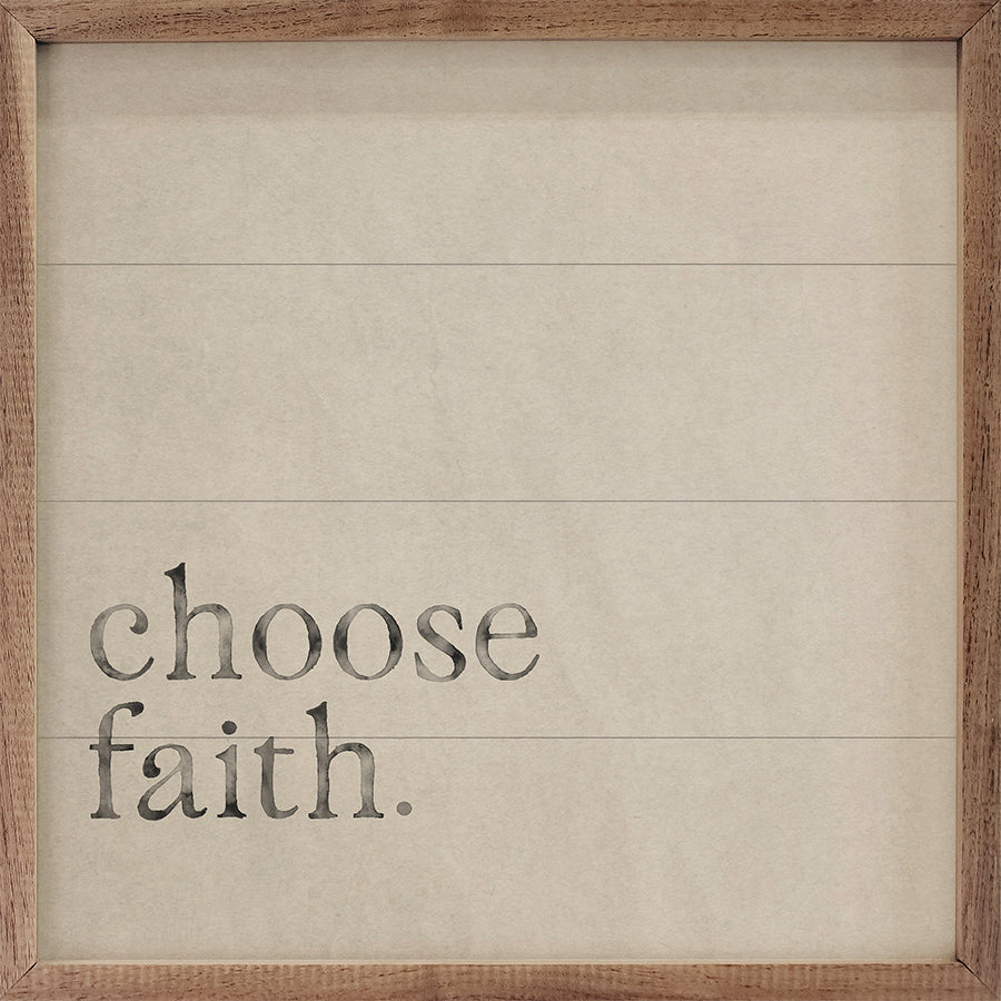 Choose Faith