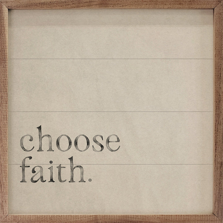 Choose Faith