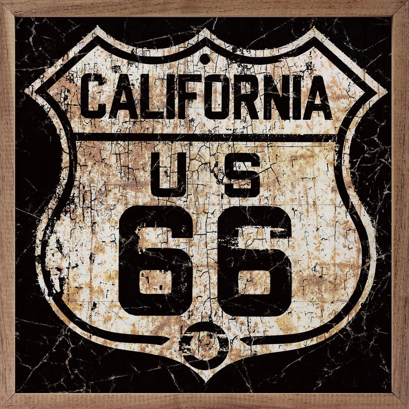 Route 66 By Peter Horjus