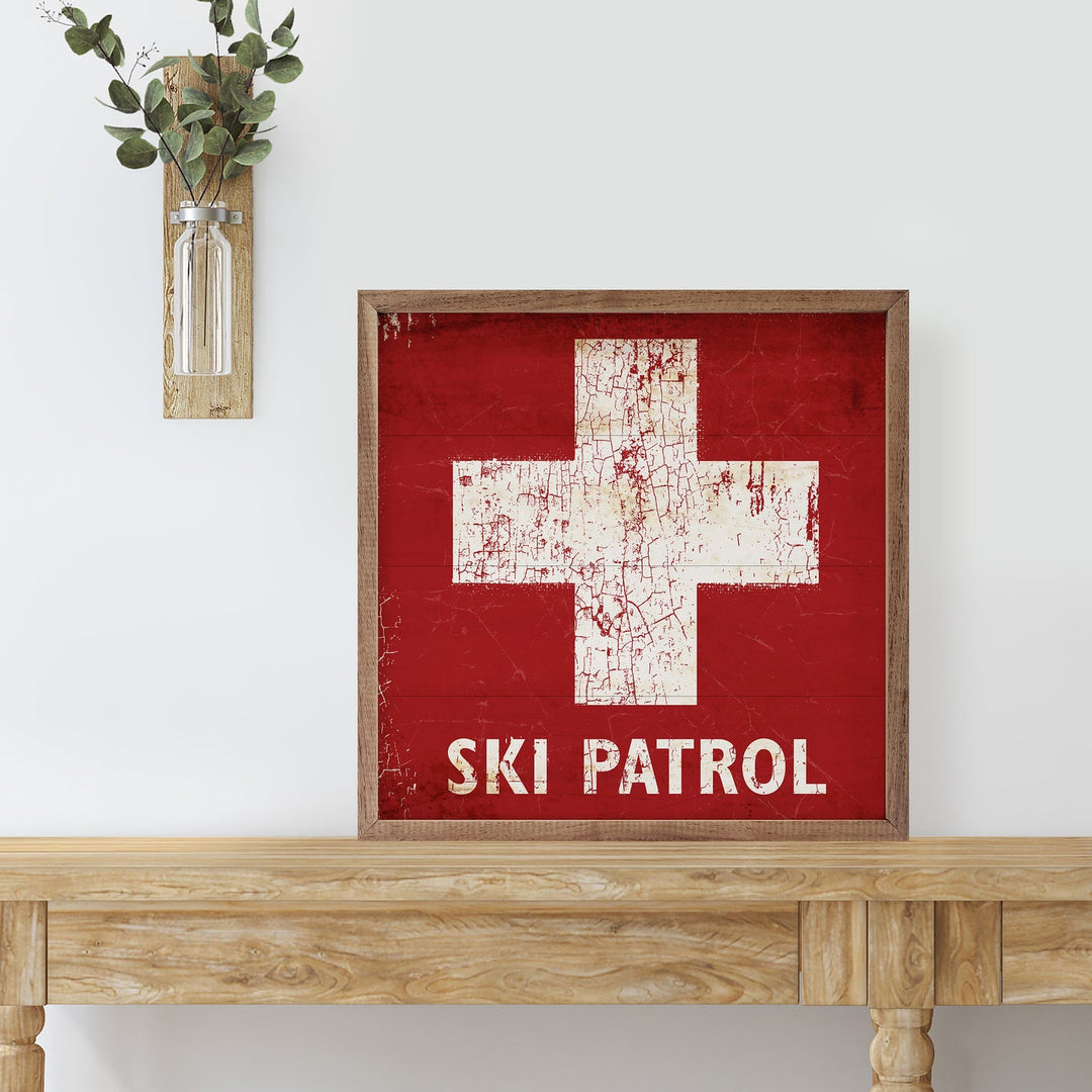 Ski Patrol By Peter Horjus