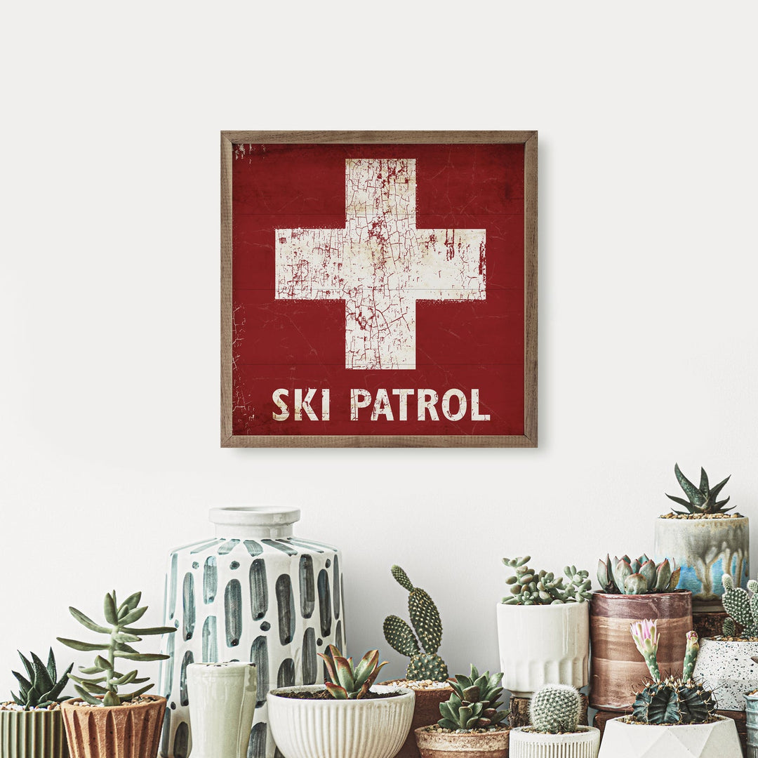 Ski Patrol By Peter Horjus