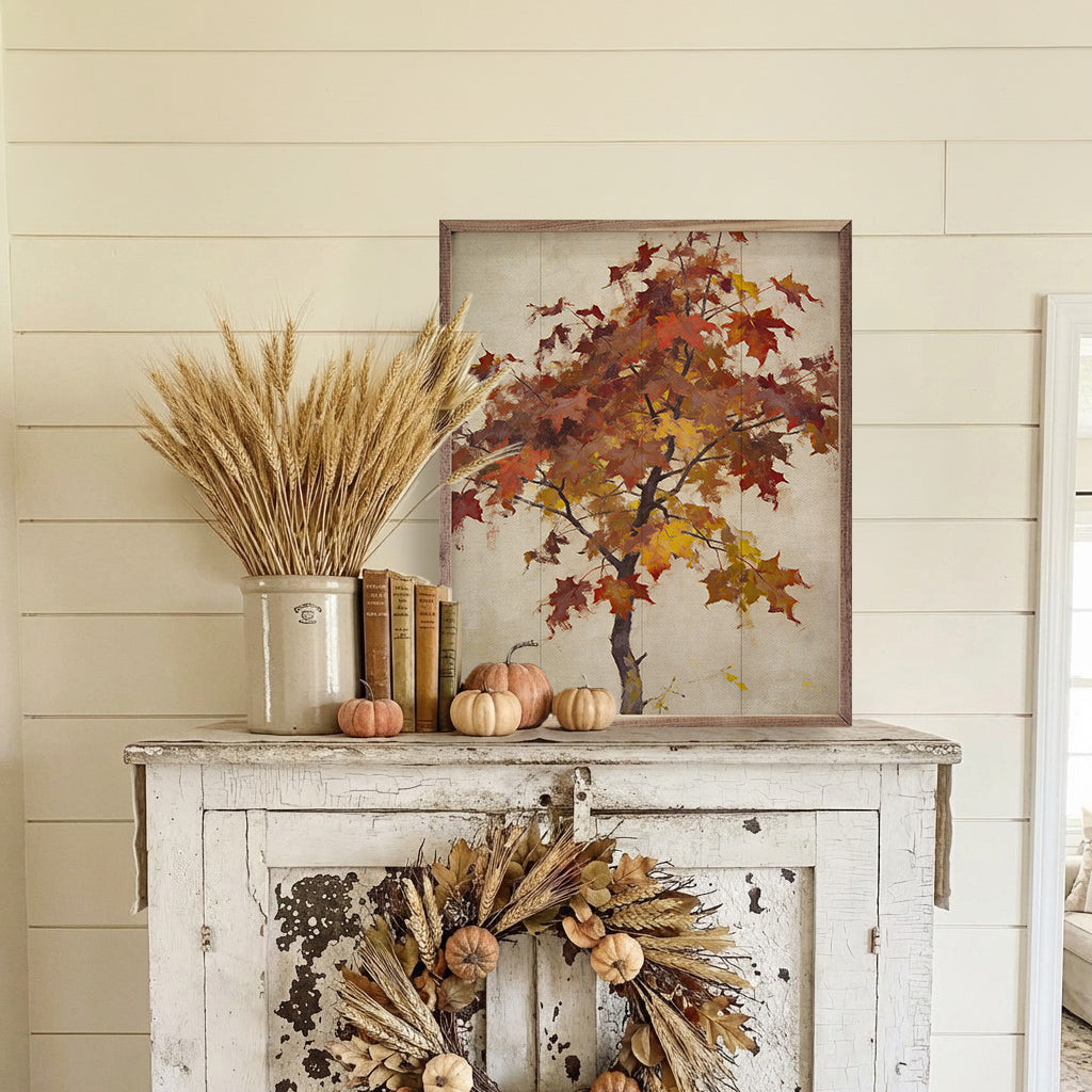 Autumn Maple Tree Study
