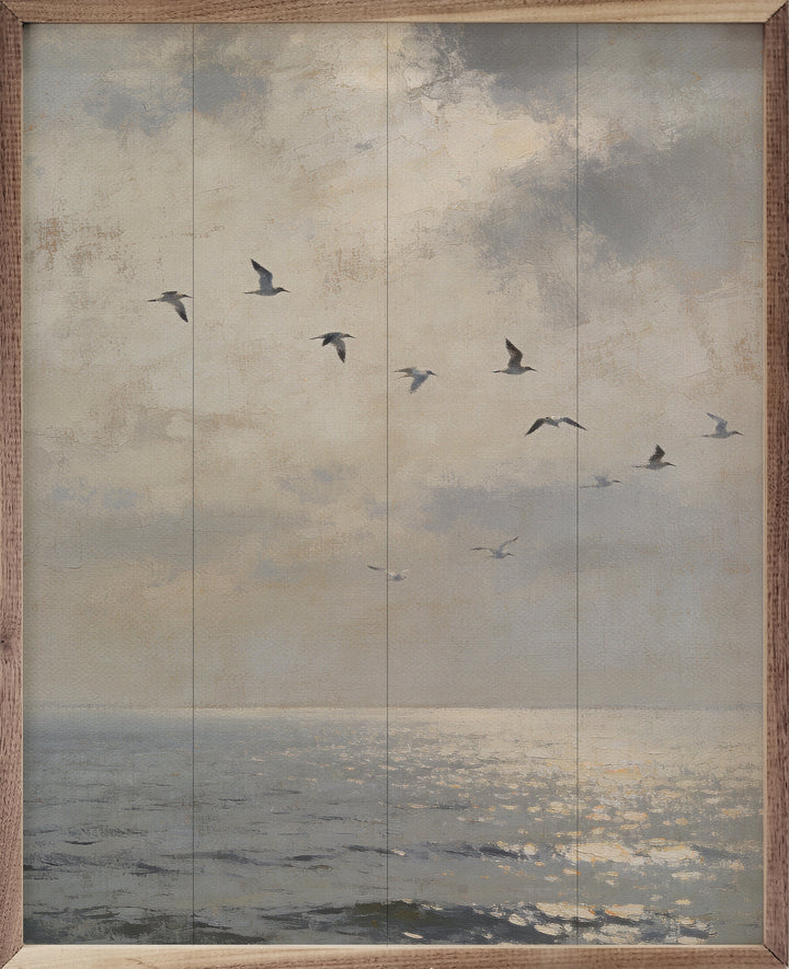 Flight Over Open Water