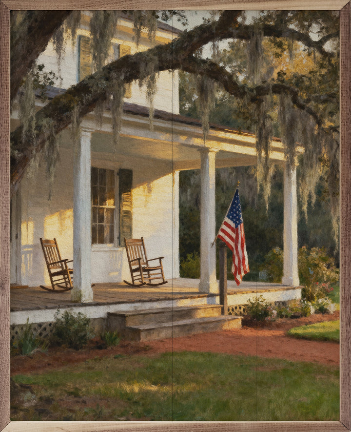 Front Porch Southern Homestead
