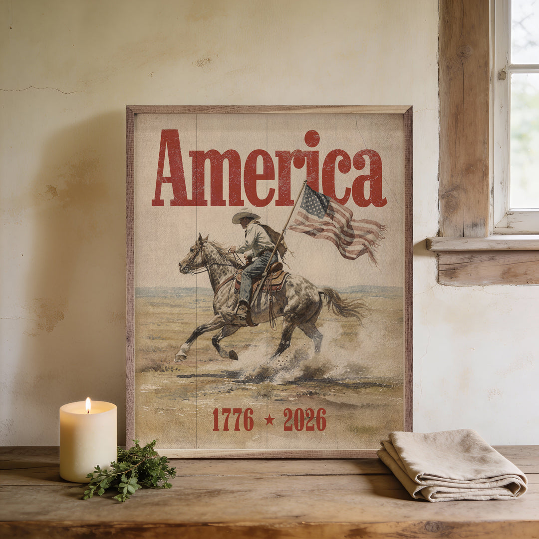 Heritage Cowboy Americana Art