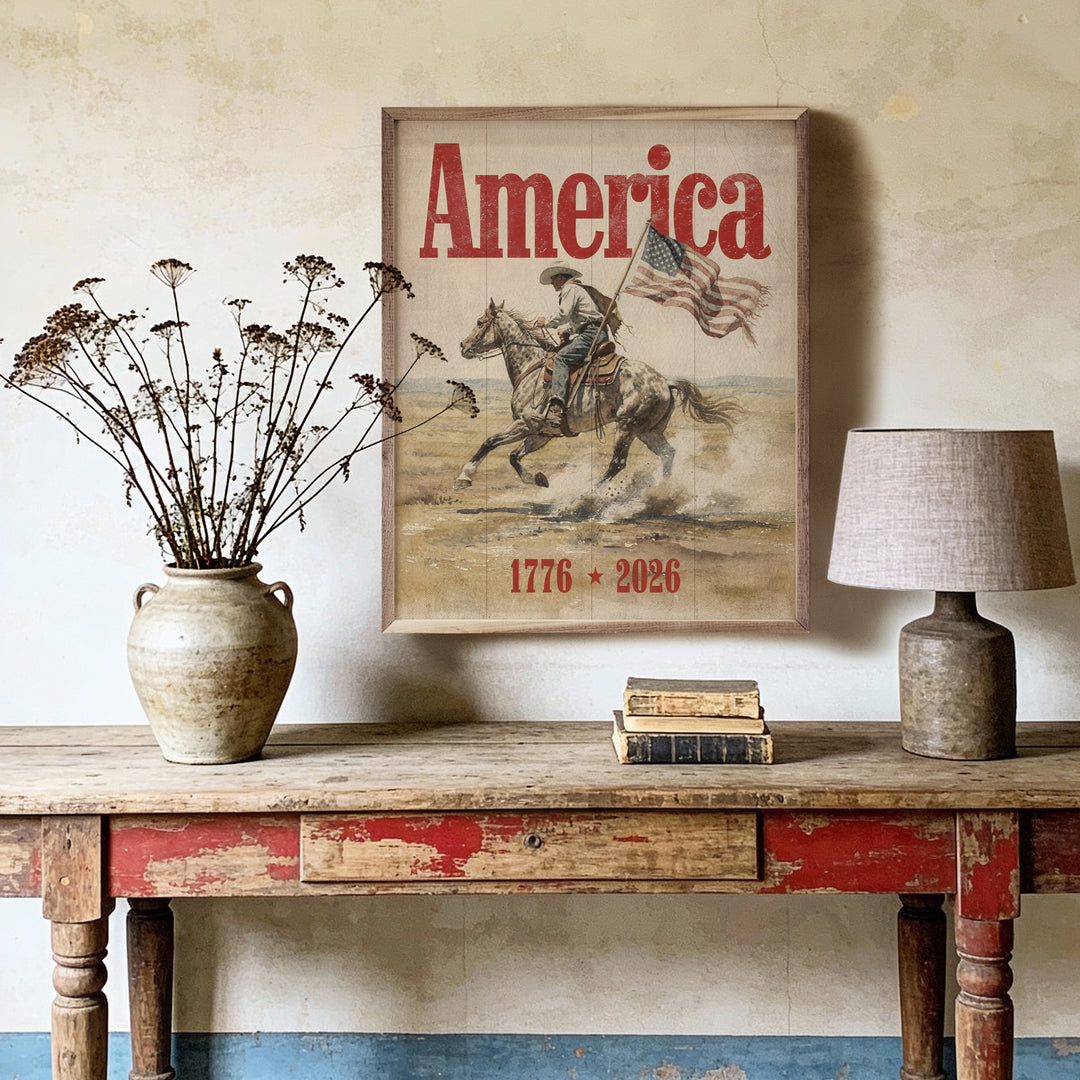 Heritage Cowboy Americana Art
