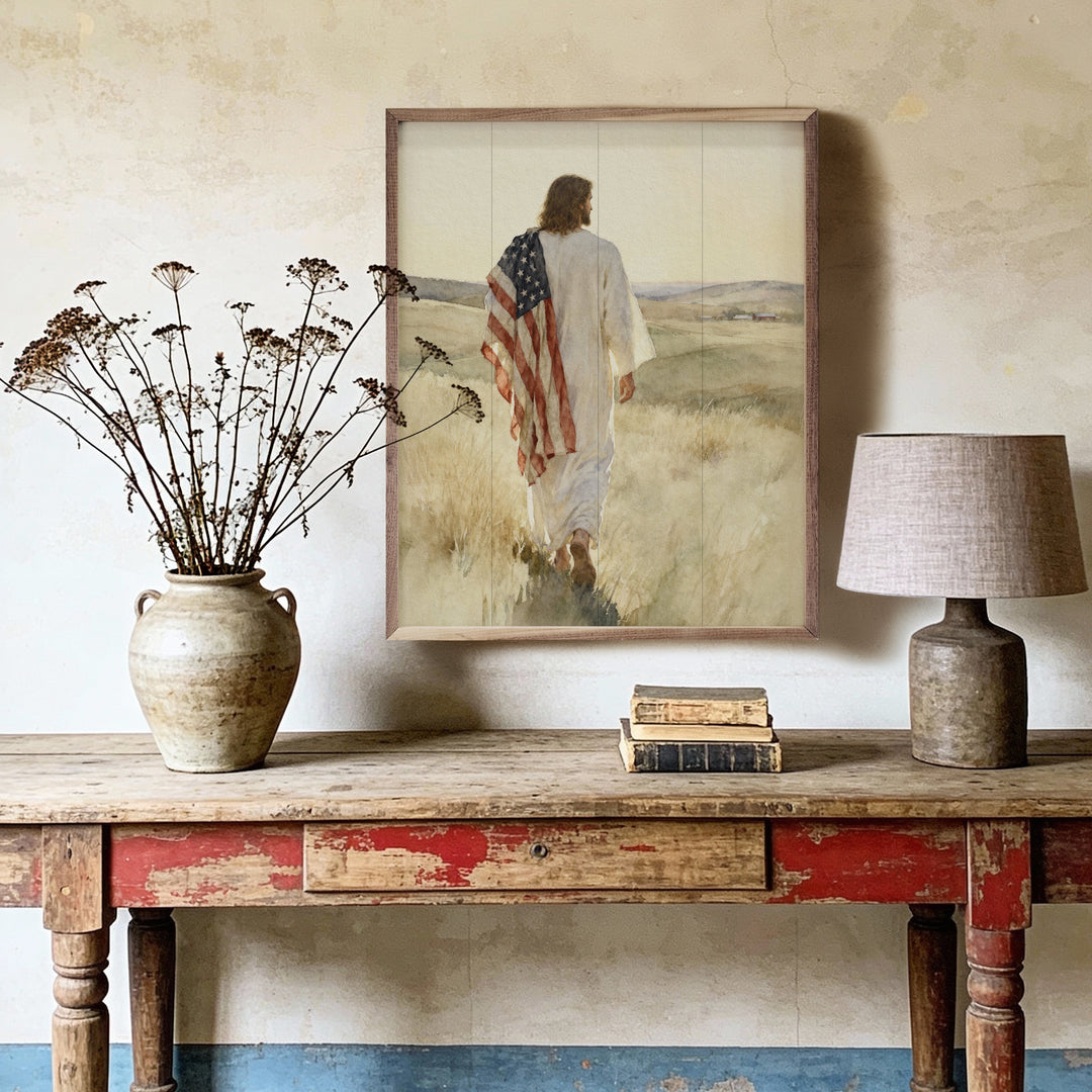Jesus And The Flag