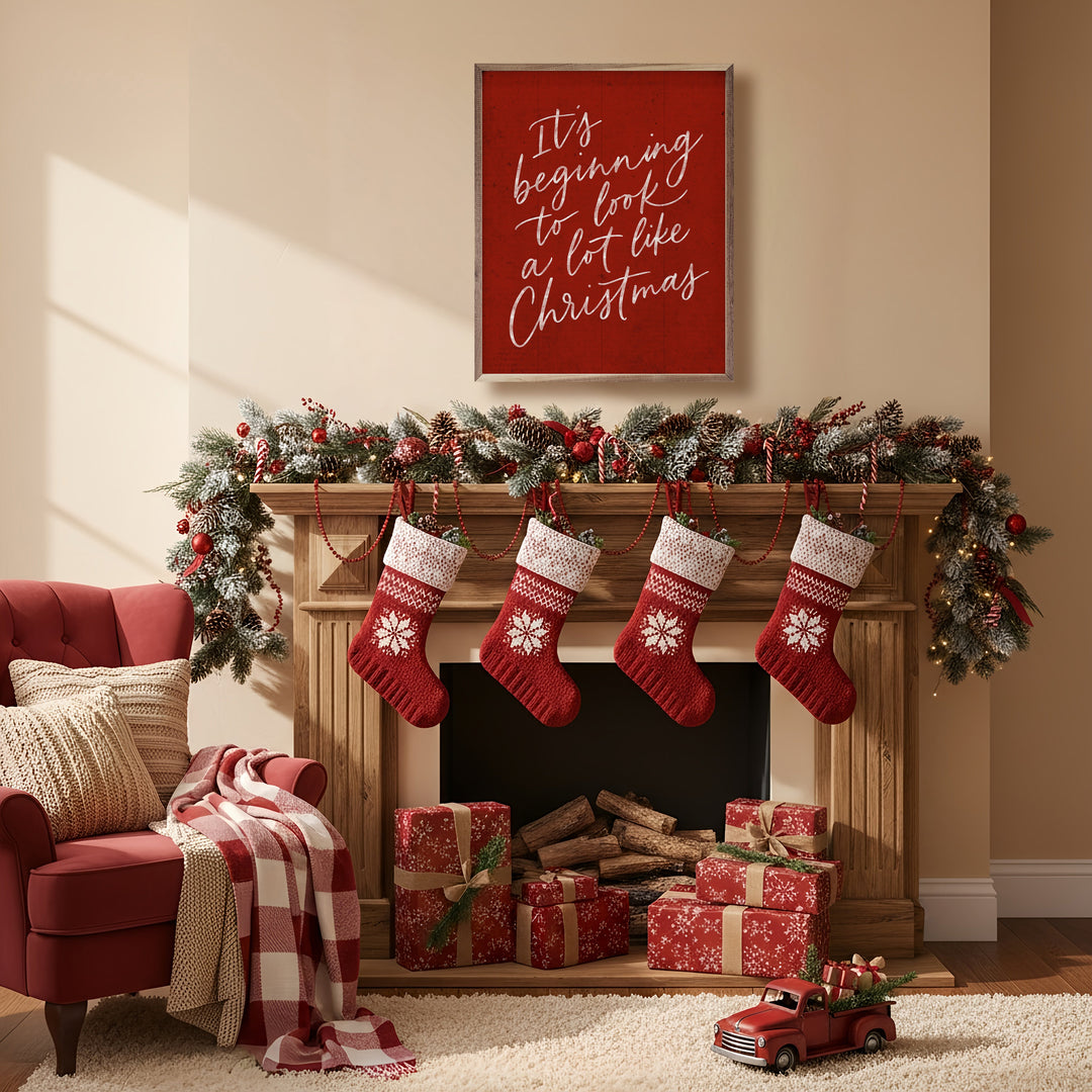 Look A Lot Like Christmas Red