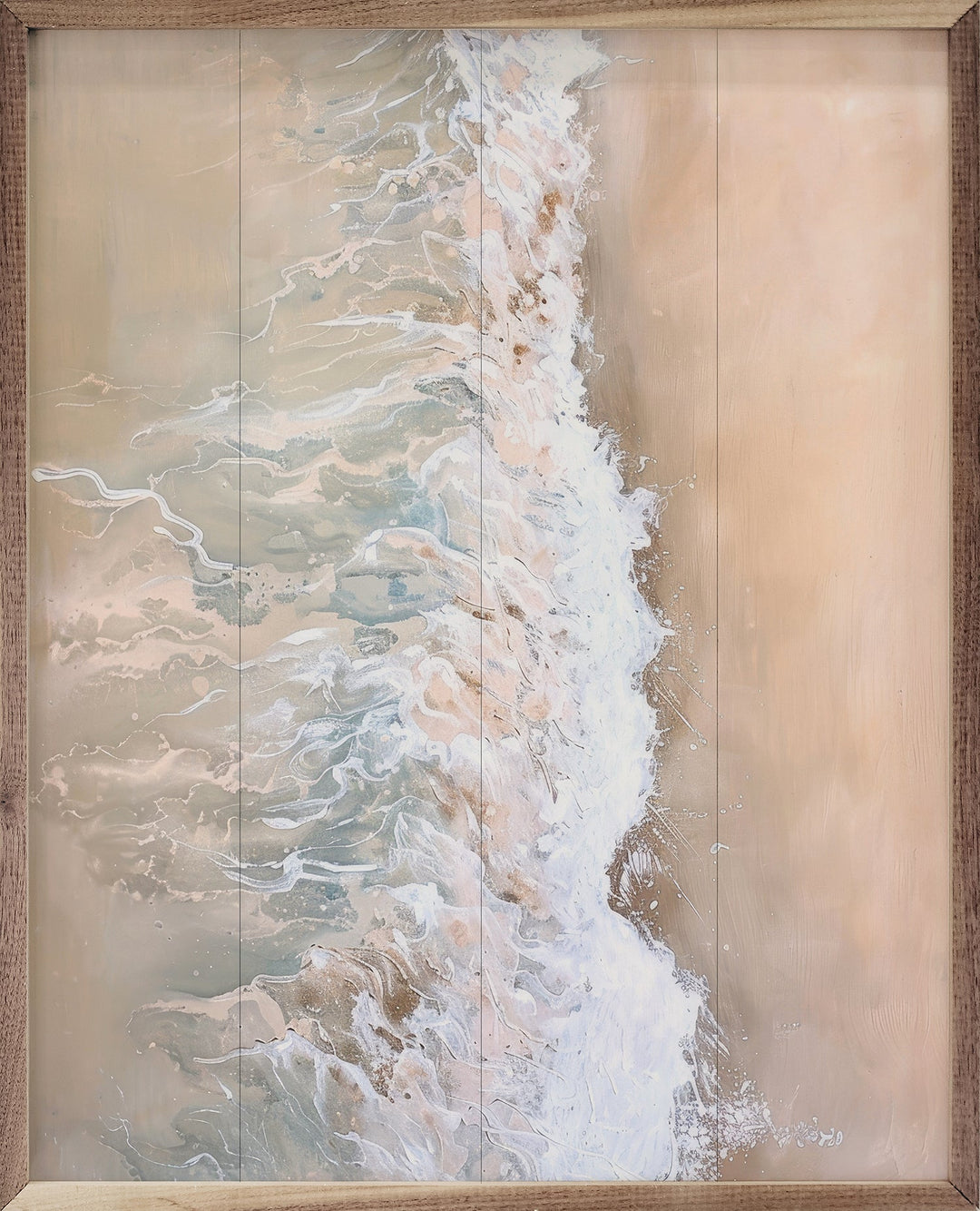 Neutral Coast I By Petals Prints Design
