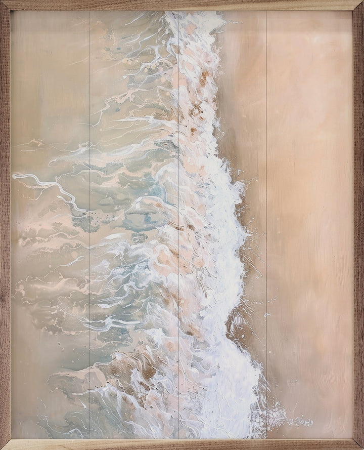 Neutral Coast I By Petals Prints Design