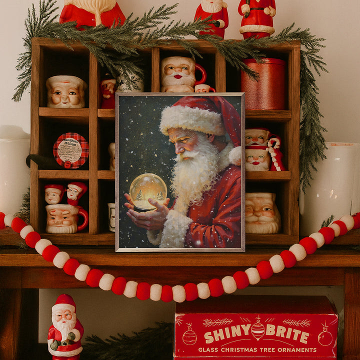 Santa With Snowglobe