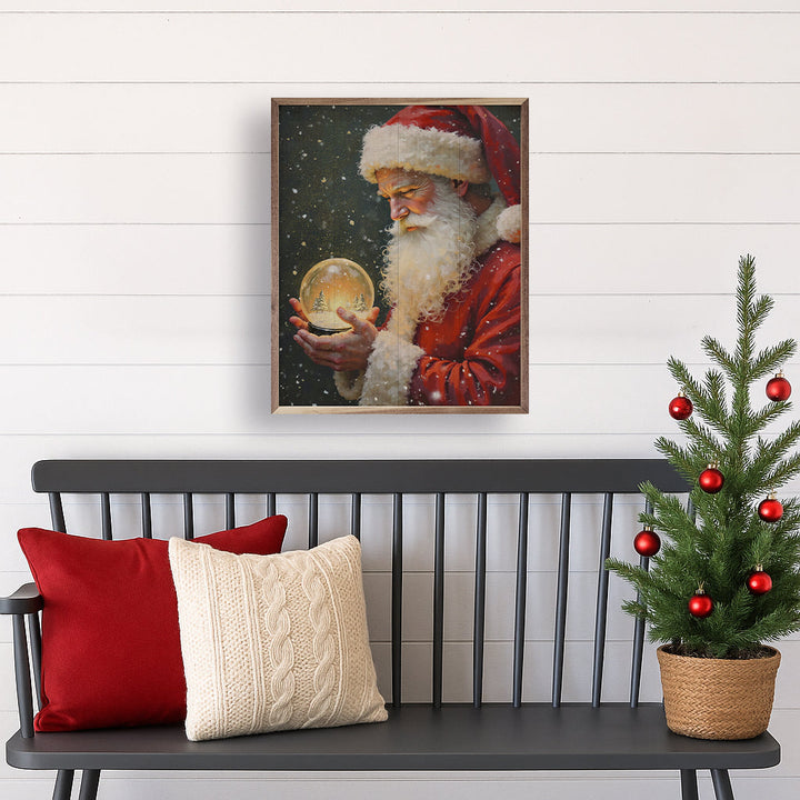 Santa With Snowglobe