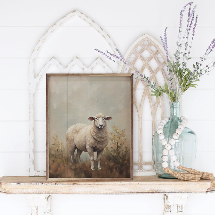 Sheep In The Field