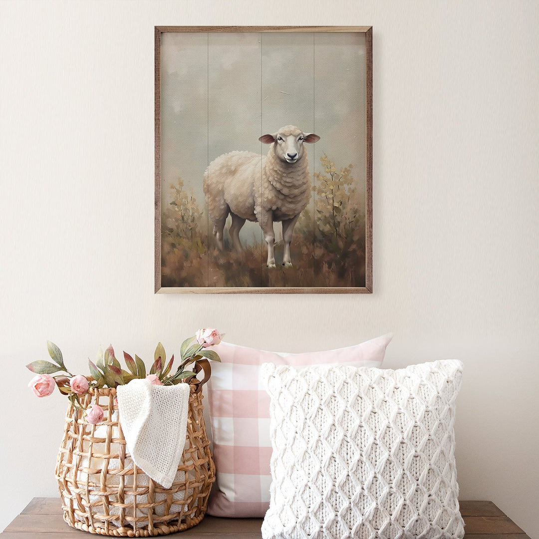 Sheep In The Field