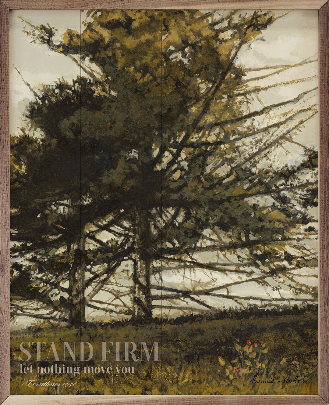 Stand Firm With Verse By Bonnie