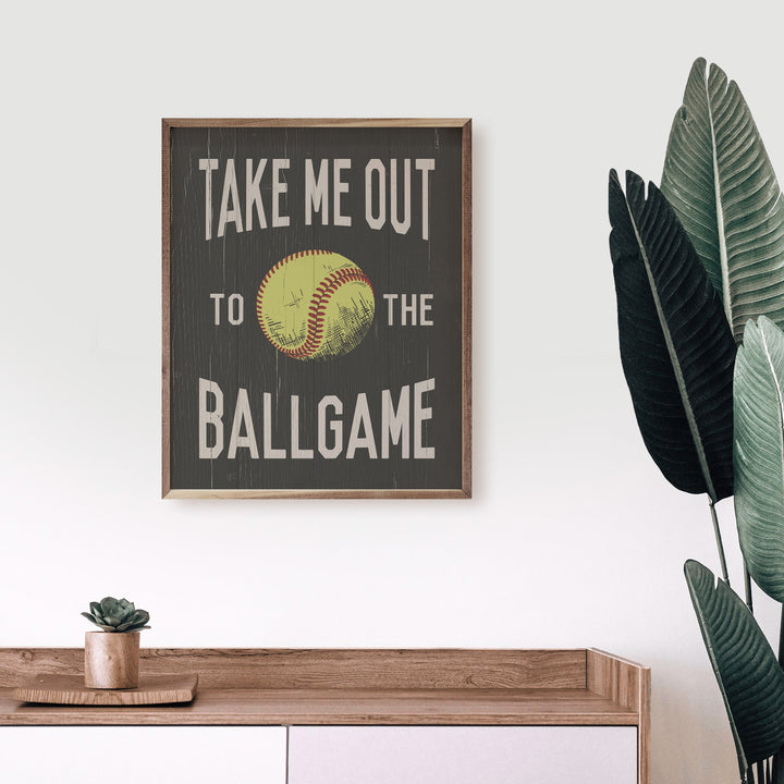 Take Me Out To The Ballgame Softball