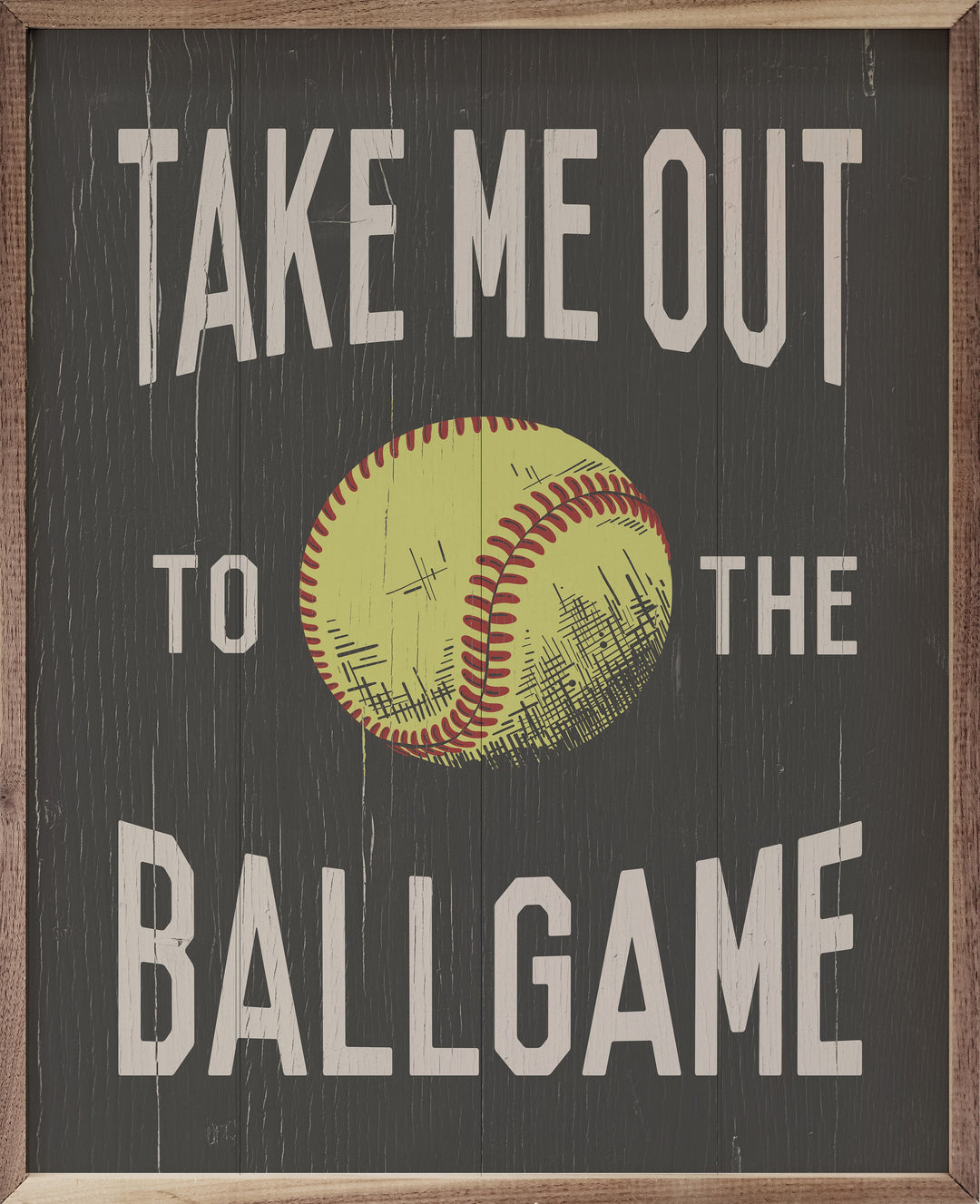 Take Me Out To The Ballgame Softball