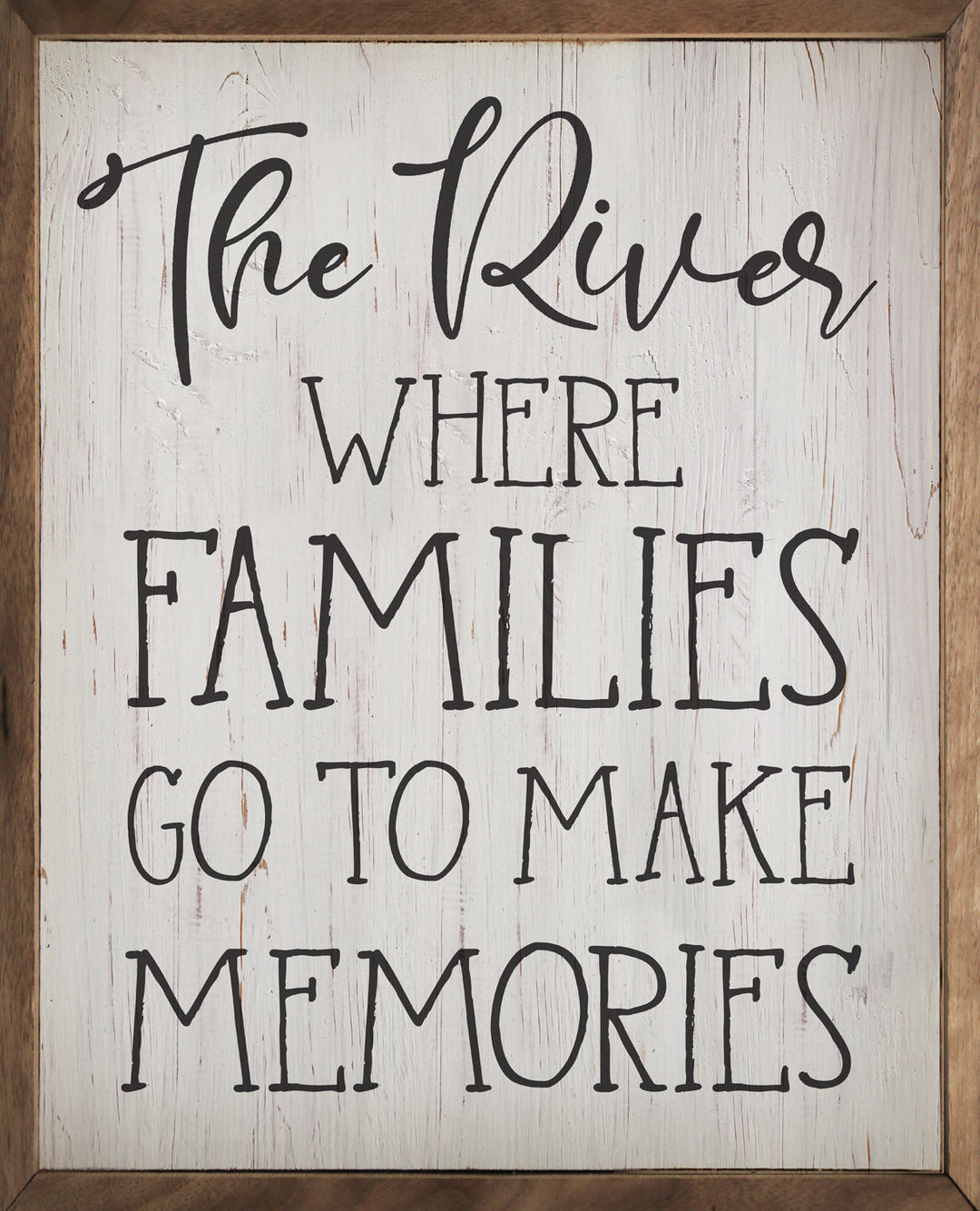 The River Where Families Go Whitewash