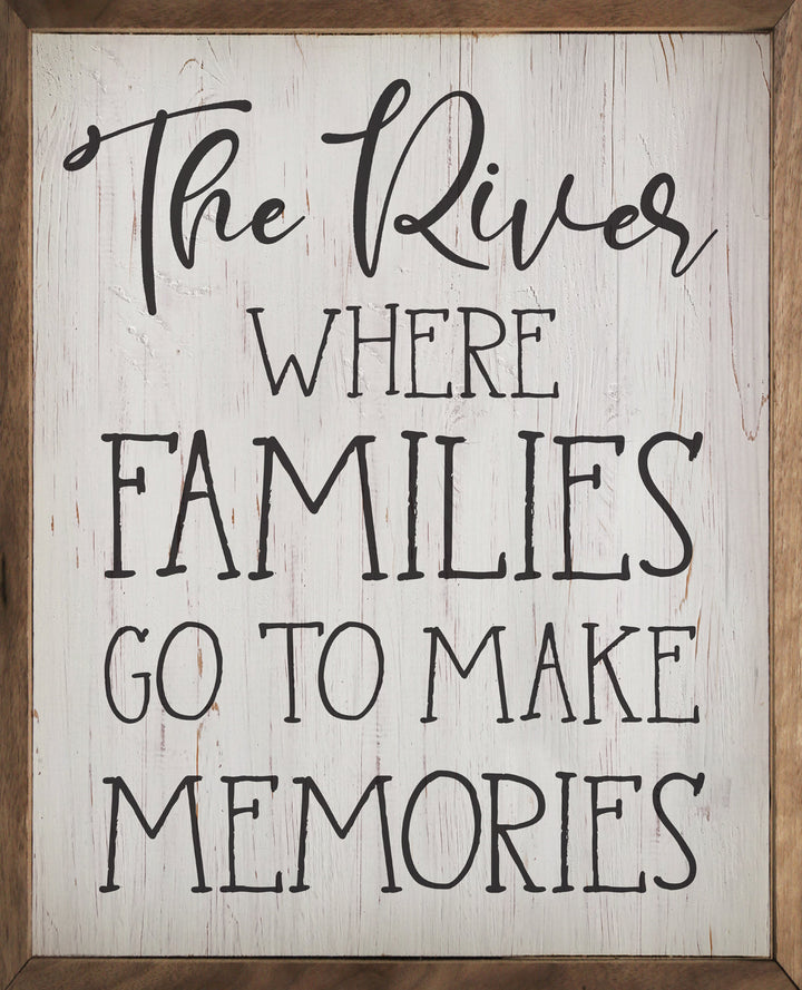 The River Where Families Go Whitewash
