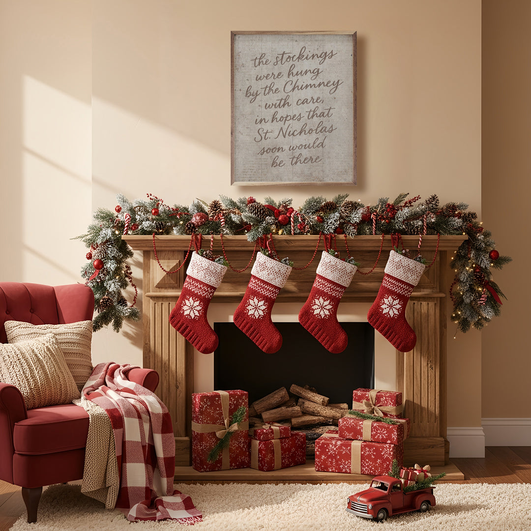 The Stockings Were Hung White