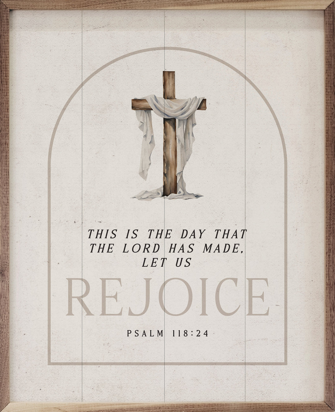 This Is The Day Psalm 118 24 Cross White