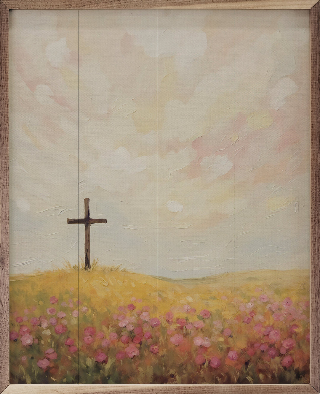 Cross In Summer Field