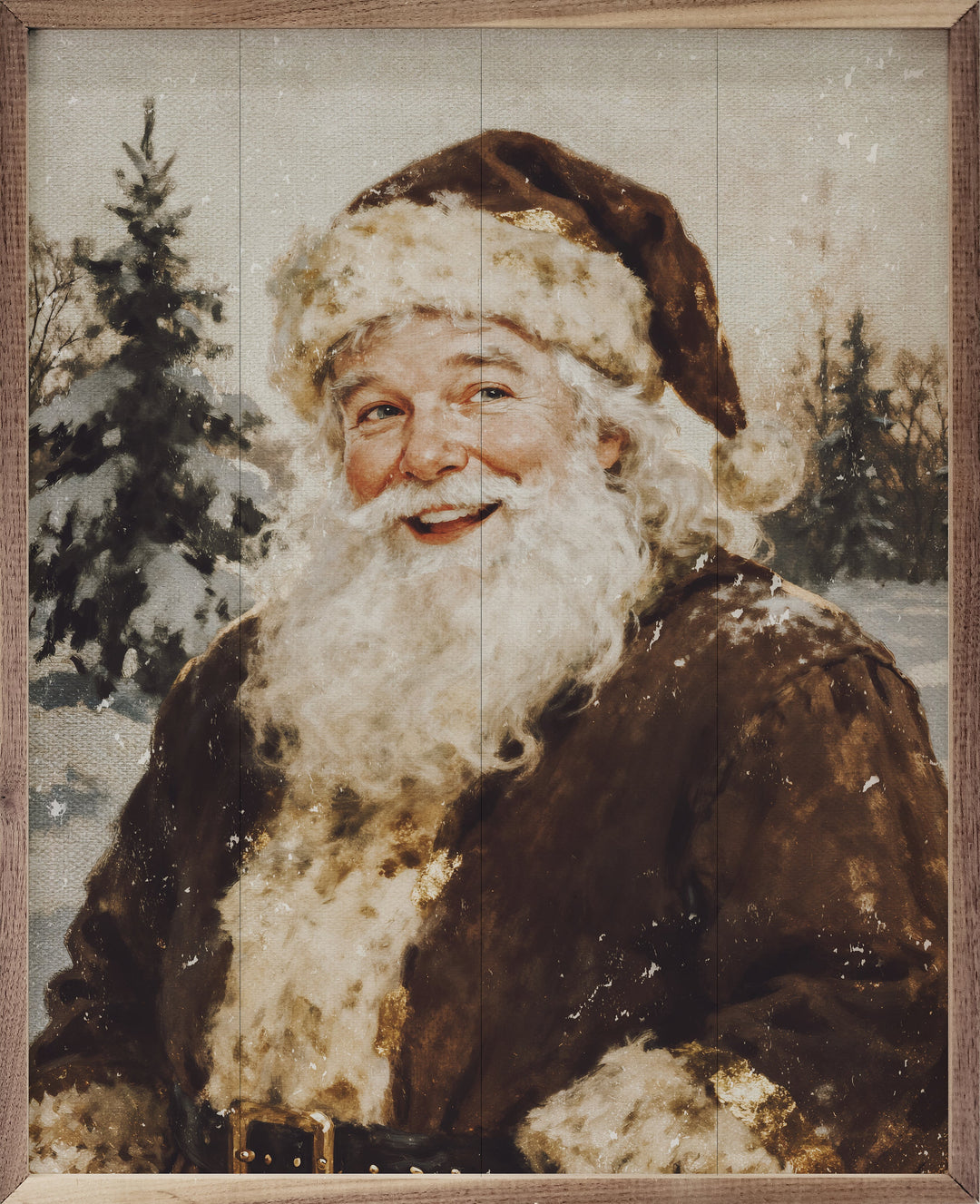 Santa In The Timber
