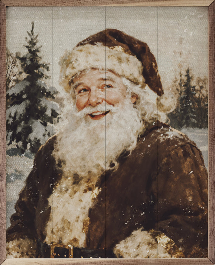 Santa In The Timber