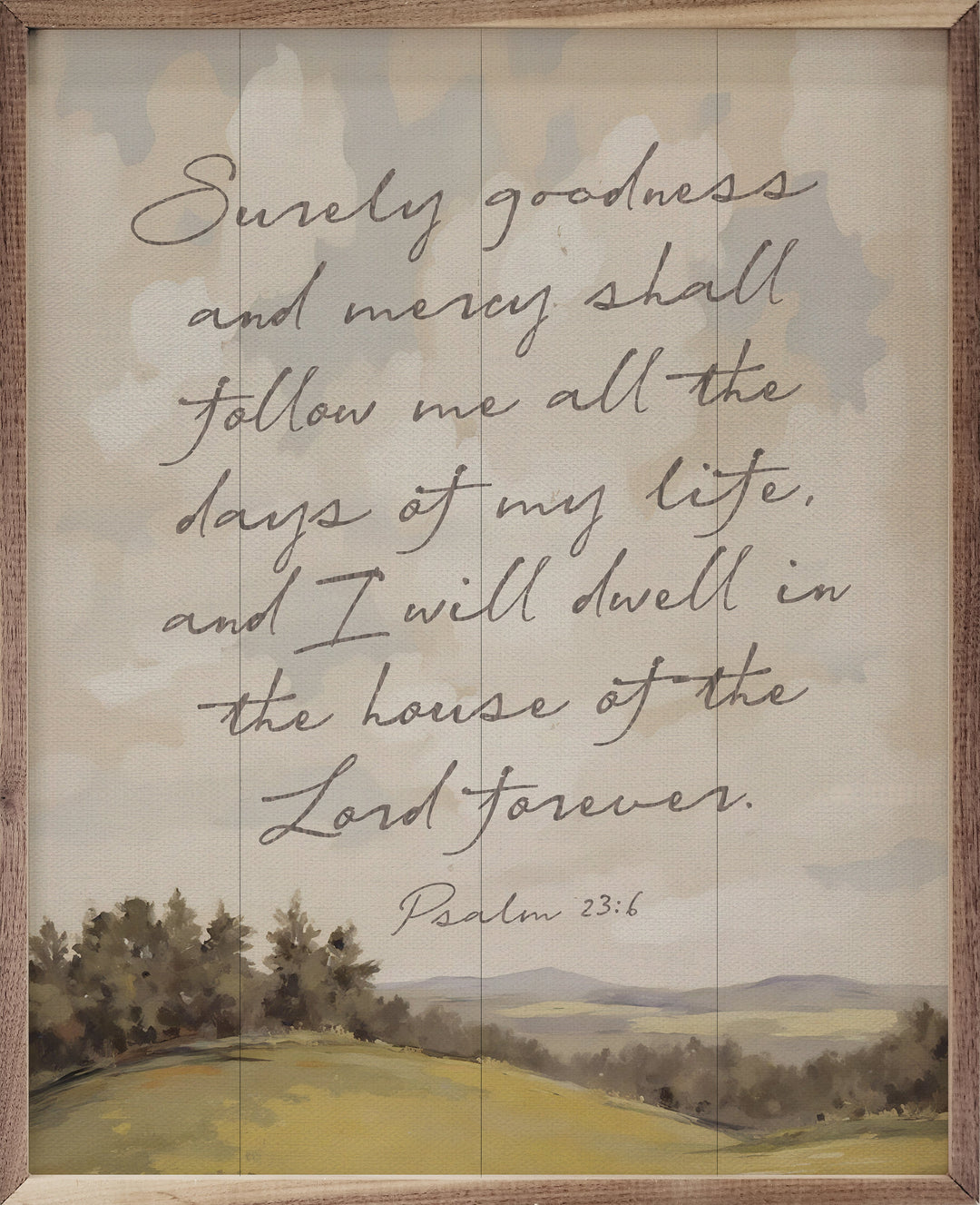 Surely Goodness Psalm