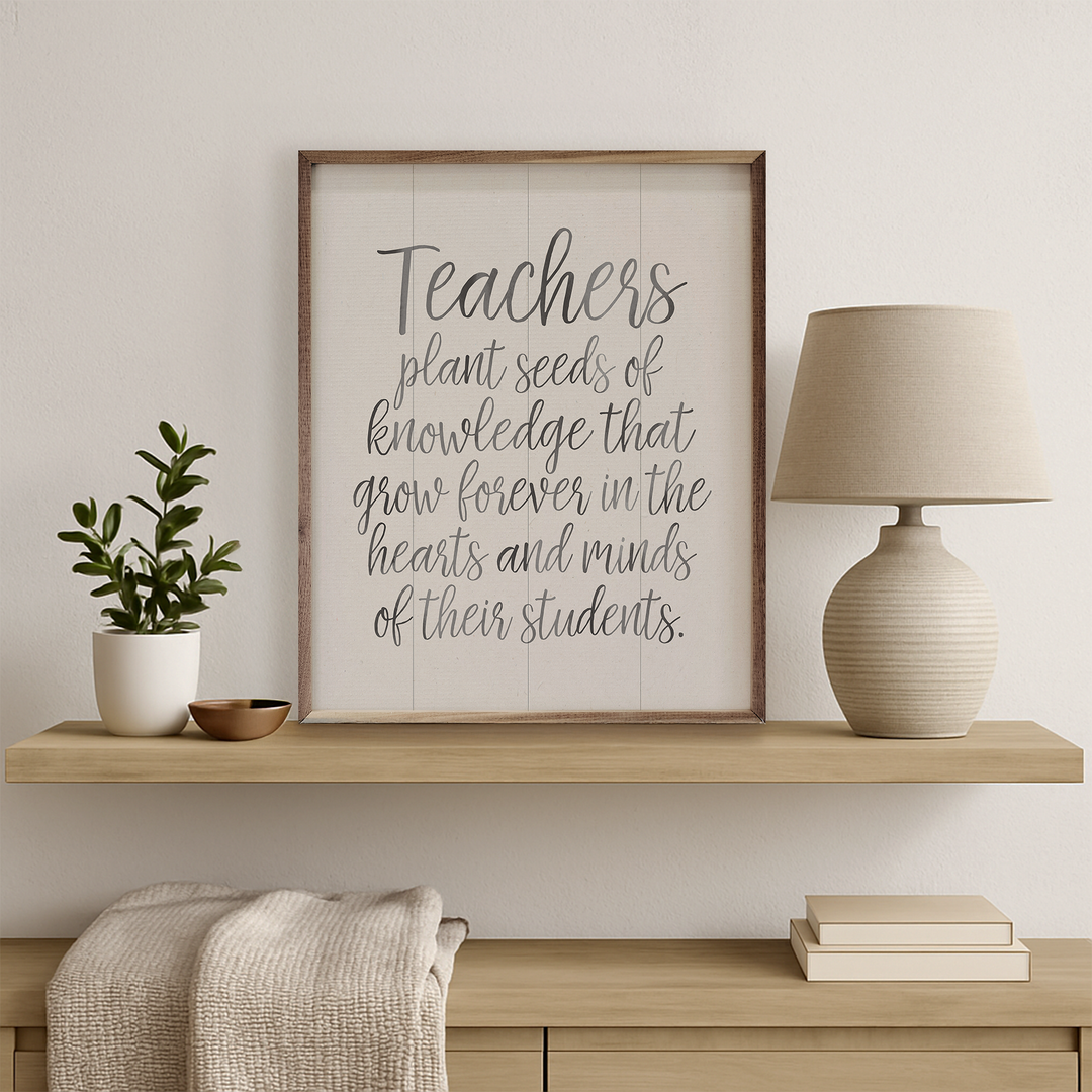 Teachers Plant Seeds
