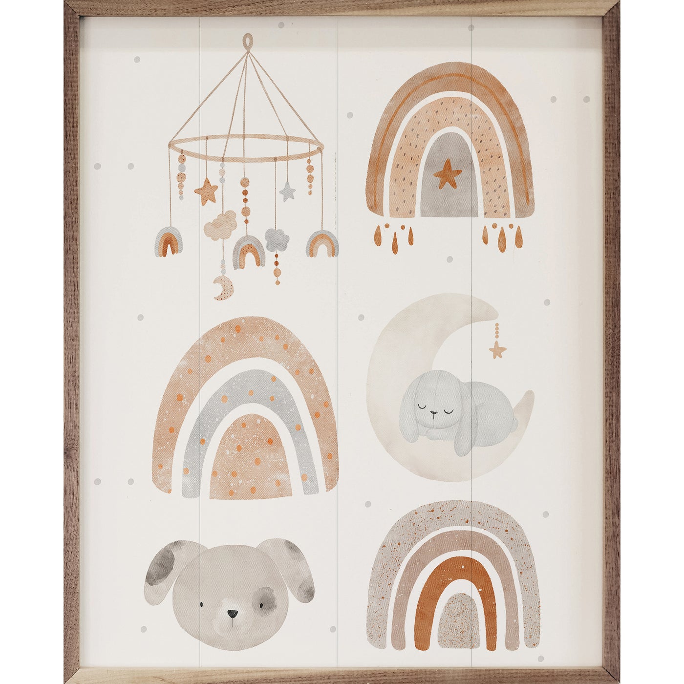 Boho Watercolor Elements 2 By Allure Art