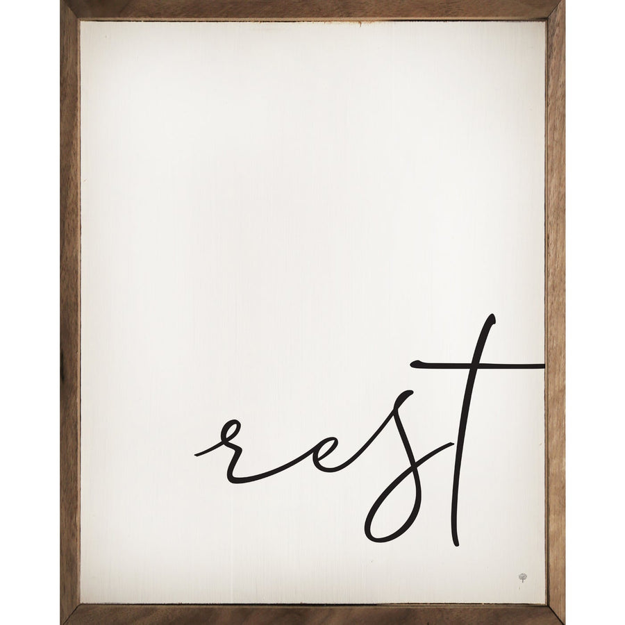 Rest Script White