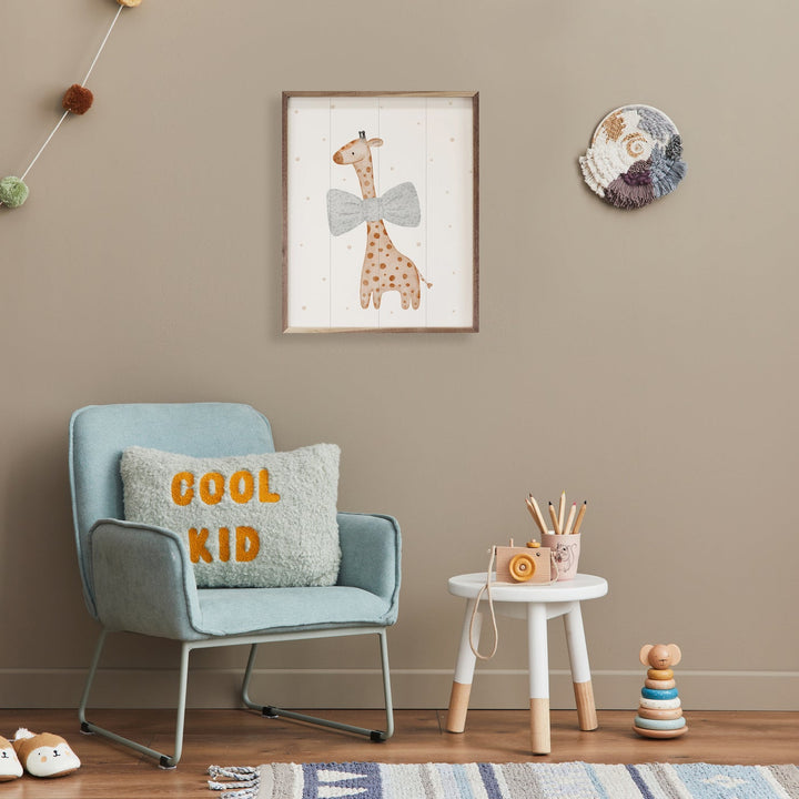 Boho Watercolor Giraffe By Allure Art