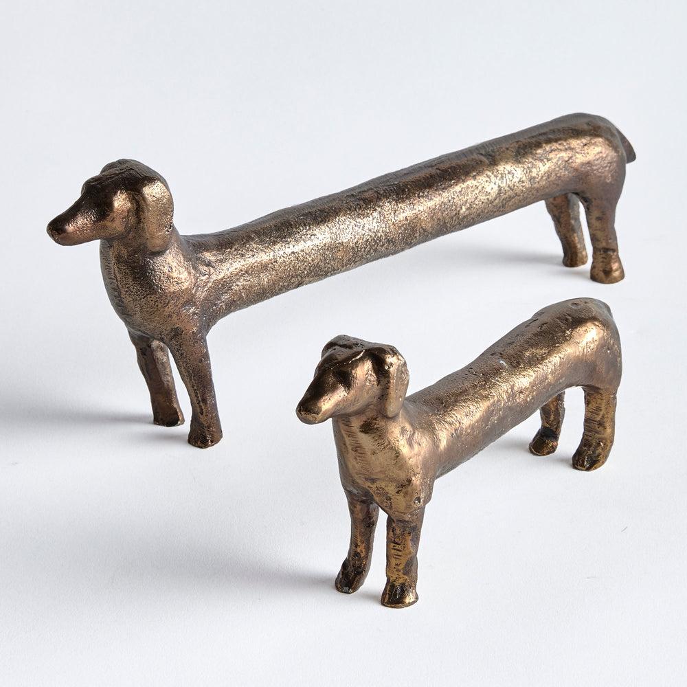 Connley Dogs, Set Of 2, Gold